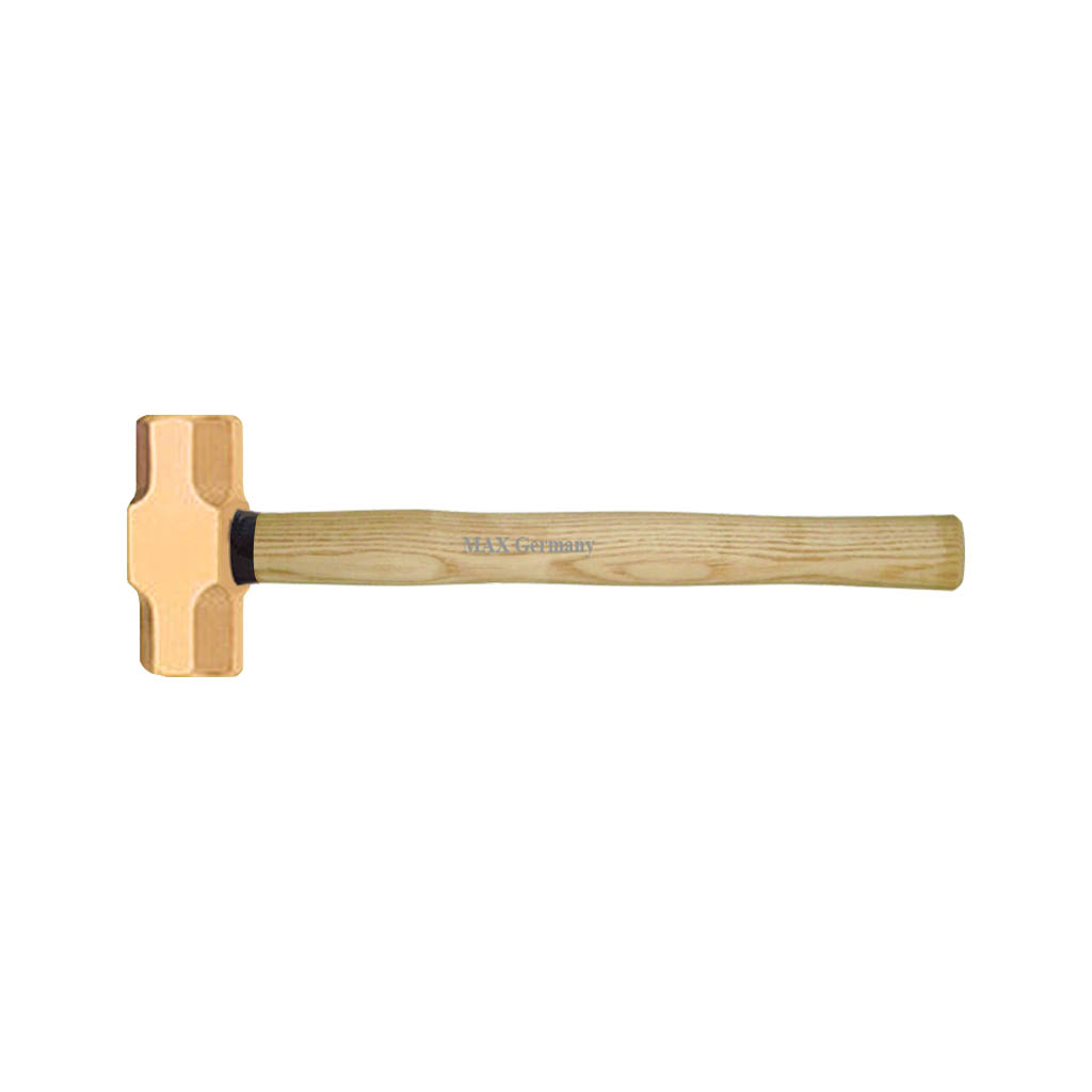 Copper Sledge Hammer Wooden Handle